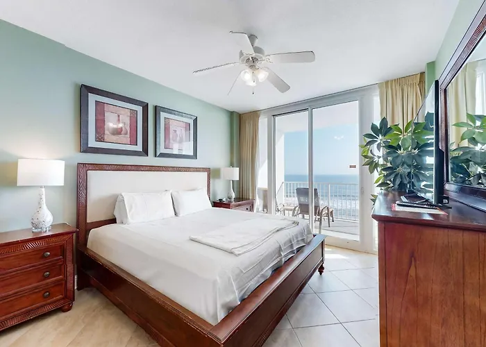 Gulf-front W Shaded Balcony Ac Wifi & Shared Pools Hot Tubs & Gym * Gulf Shores