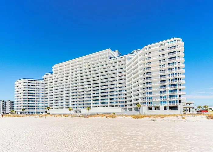 Holiday home Gulf-front W Shaded Balcony Ac Wifi & Shared Pools Hot Tubs & Gym Gulf Shores