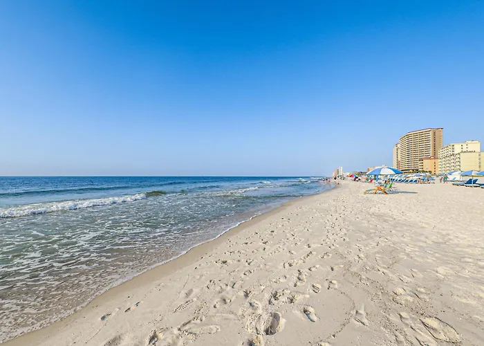 Gulf-front W Shaded Balcony Ac Wifi & Shared Pools Hot Tubs & Gym Gulf Shores